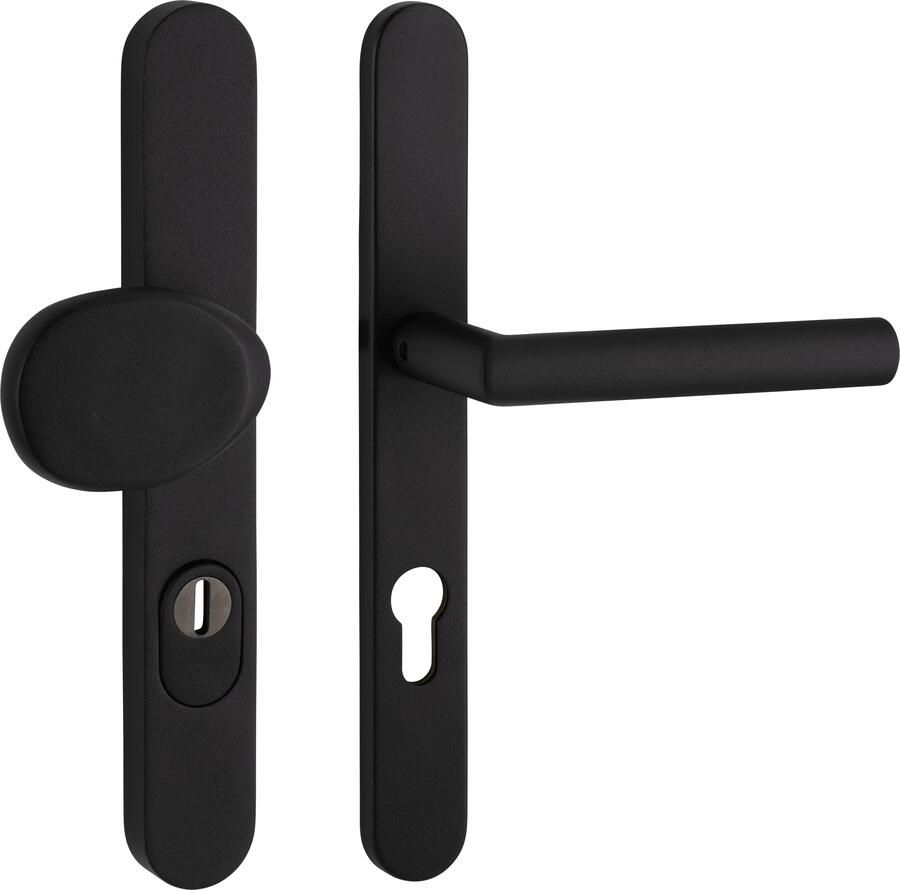 Artitec Wallebroek PRIO knop kruk PC92mm met T-kruk zwart (SKG3)