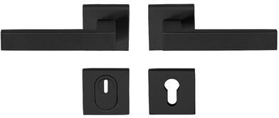 Artitec Wallebroek QUATTRO krukgarnituur met UTB zwart