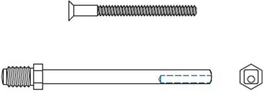 Artitec Wallebroek Schroeven wisselstift set PRIO tbv dd 84-91mm