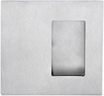 Artitec Wallebroek Schuifdeurkom 4knt 70mm rvs mat a-centrisch