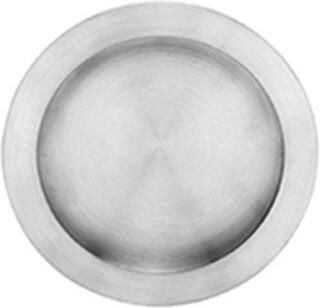 Artitec Wallebroek Schuifdeurkom rond ø40mm rvs mat