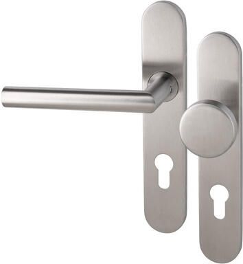 Artitec Wallebroek Tavira PF KL4 LS kruk L vaste knop PC55mm rvs mat