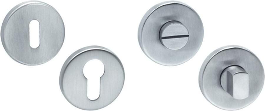 Artitec Wallebroek Toiletsluiting InterAcc incl. 6 7mm stift RVS mat - Foto 2