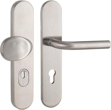 Artitec Wallebroek TOP knop kruk PC92mm met L-kruk rvs