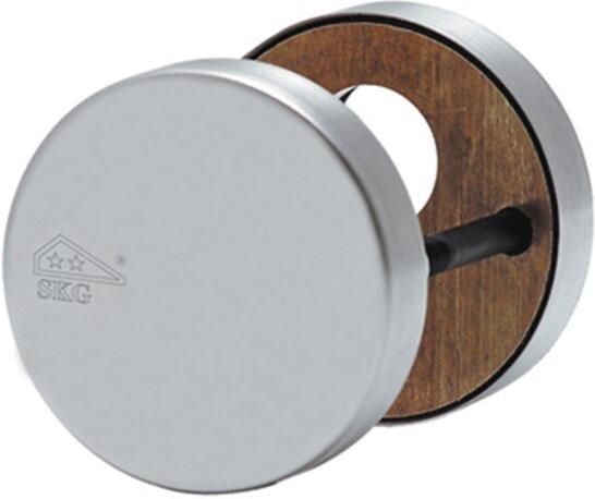 Artitec Wallebroek Veiligheidsrozet paar SKG*** rvs mat blind PC - Foto 2