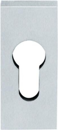 Artitec Wallebroek Veiligheidsrozet stuk rechthoek rvs mat PC 15 mm