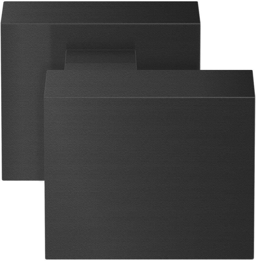 Artitec Wallebroek Voordeurknop QUATTRO exc. zwart