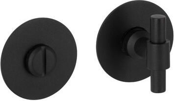 Artitec Wallebroek WC garnituur BOLT zwart WC 8mm