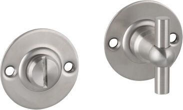 Artitec Wallebroek WC garnituur CHEMIN DE FER rvs mat WC 8mm