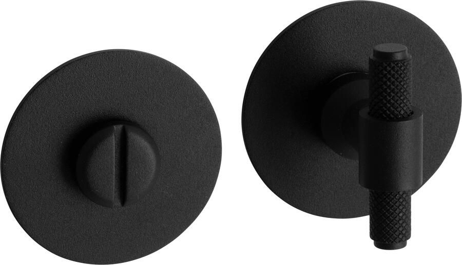 Artitec Wallebroek WC garnituur RAW zwart WC 8mm