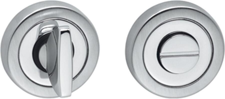 Artitec Wallebroek WC garnituur rond rvs mat glans WC 8mm - Foto 2