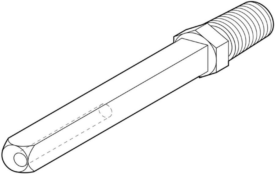 Artitec Wallebroek Wisselstift M12 8x80mm heso
