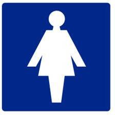 ATV Safety Dames toilet 100x100 vin. 448