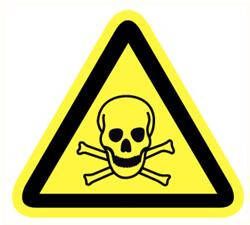 ATV Safety Giftige stof 210mmvin. 561