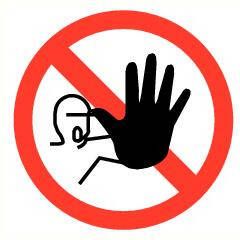 ATV Safety Toegang verbod 200mmvin. 316