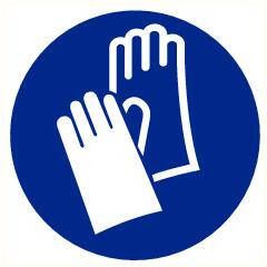 ATV Safety Veiligh.handschoen 200mm pvc