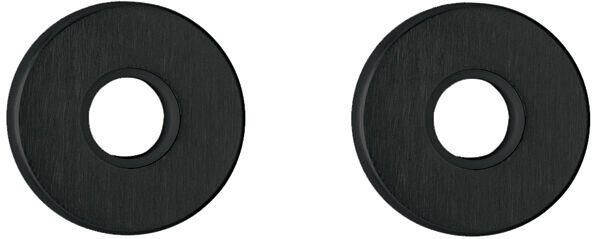 Axa curve rozet 8x52mm kruk rond zwart