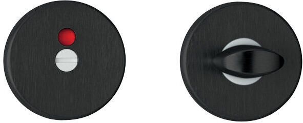 Axa curve rozet 8x52mm WC zwart