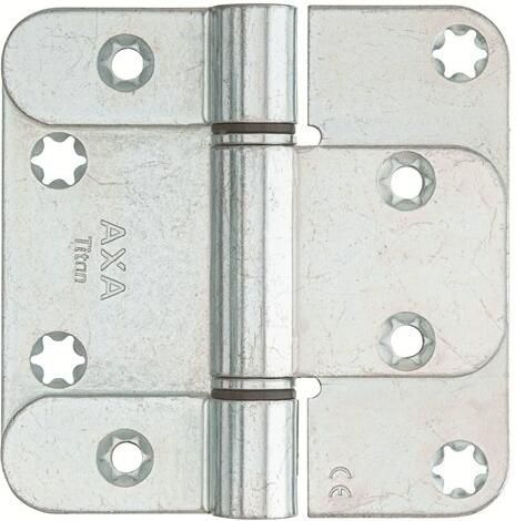 Axa titan scharnier 89x89x3 RH TC los