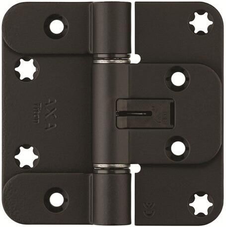 Axa titan scharnier 89x89x3 SKG*** Zwart
