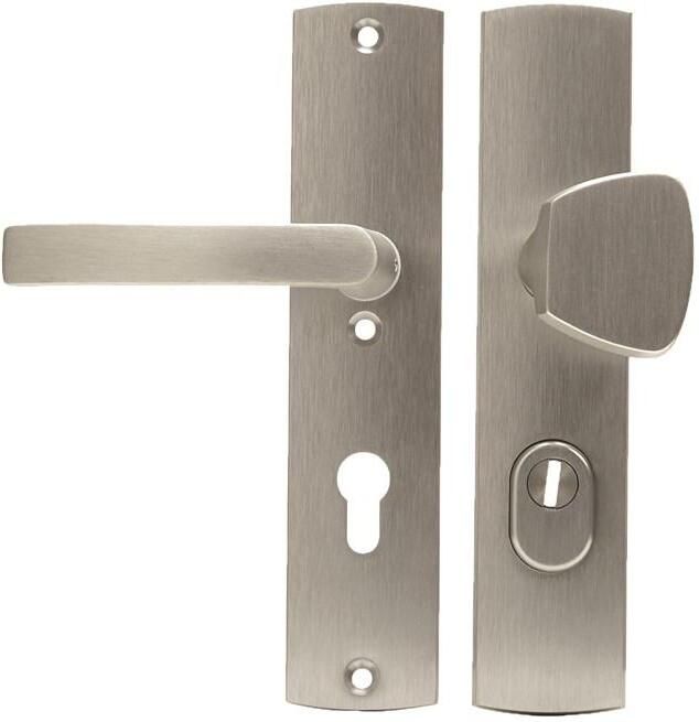 Axa VH-beslag Curve Kr Gr Blok PC72 Inox 38-54mm