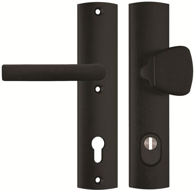 Axa VH-beslag Curve Kr Gr Blok PC92 Zwart 38-54mm