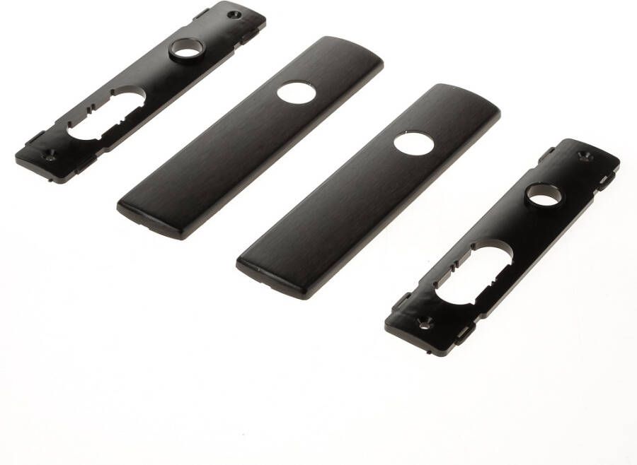 Axa Binnendeurbeslag klik zwart L blind