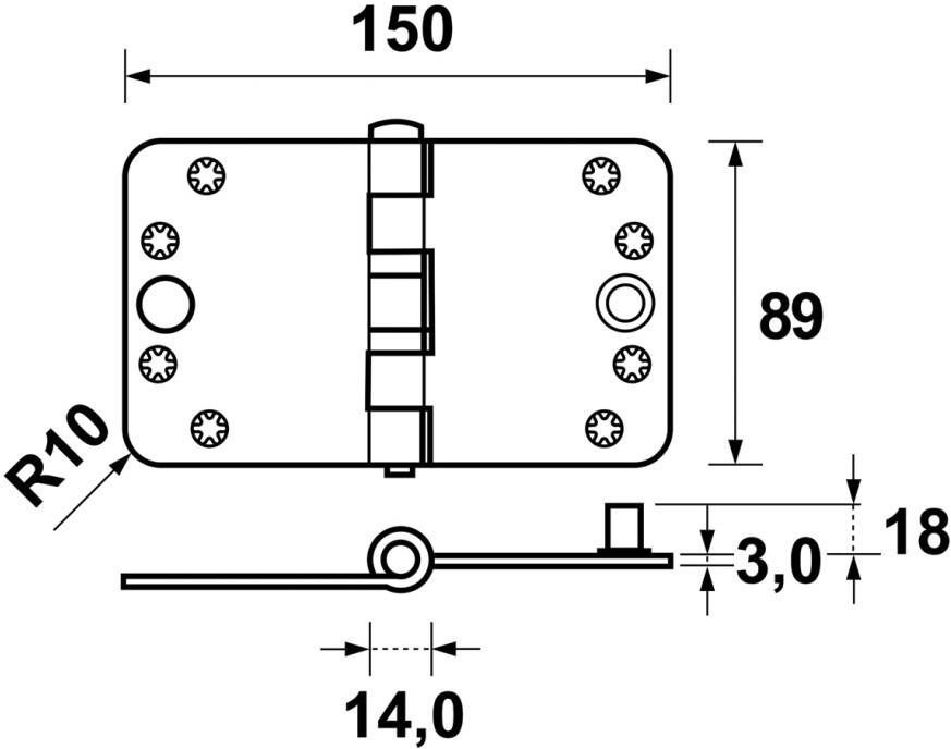 Axa Smartsch.SL rhvh tc los 89x150x3