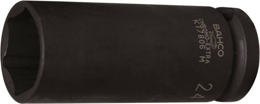 Bahco 1 2" lange krachtdop 17 mm | K7806M-17