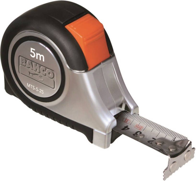 Bahco rolbandmaat 5m 25mm rvs | MTS-5-25