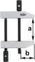 Bessey Parallelschroefklem PA spanwijdte 36 mm werkbereik 19 mm - Thumbnail 2