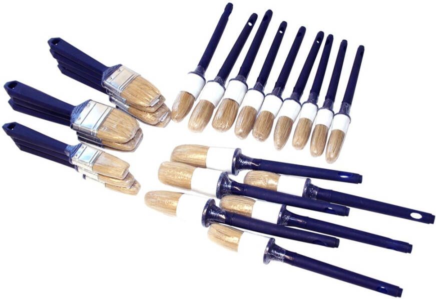 Betra Wegwerpkwast pvc steel assortiment (25-dlg)