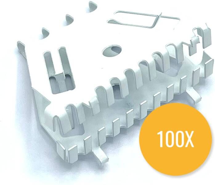 Bijenbekje 50mm RAL 9016 (100)
