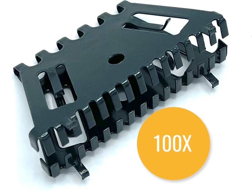 Bijenbekje 70mm RAL 7016 (100)