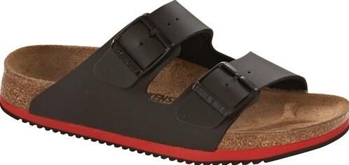 Birkenstock Sandaal | zwart | Birko Flor | DIN EN ISO 20347 | 1 paar 230114-44