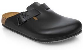 Birkenstock Clog Boston SL zwart bovenmateriaal: leder EN ISO 20345 SRA