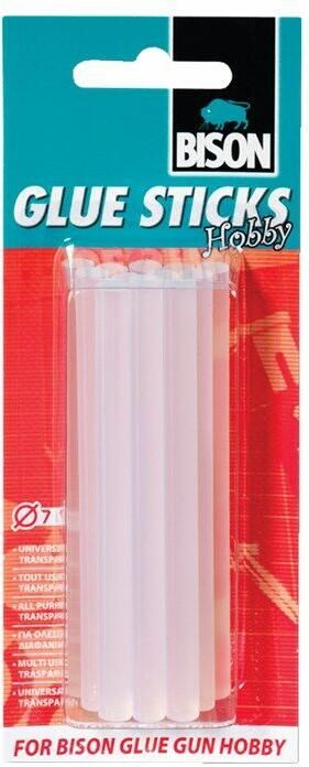 Bison Glue Sticks Transparant Crd 12X7Mm*12 L79 1490812
