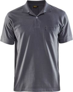 Blåkläder Blaklader pique polo 3305-1035 grijs mt XXL