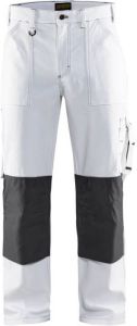 Blåkläder Blaklader werkbroek 1091-1210 wit donkergrijs mt C52