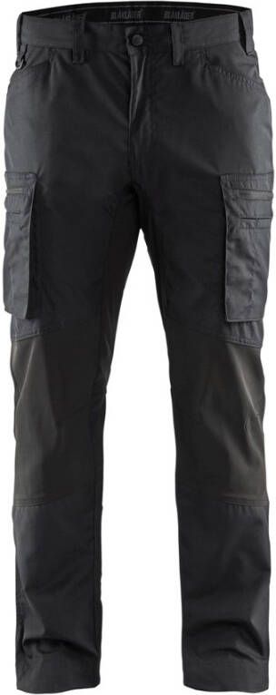 Blåkläder Service werkbroek met stretch 14591845 | Zwart | 7330509462997