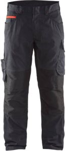 Blåkläder Blaklader werkbroek 1495-1330 zwart rood mt C50