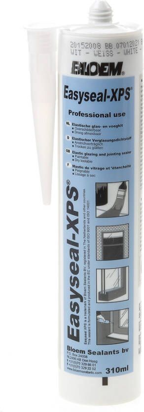 Bloem Easyseal XPS beglazingskit wit 310ml