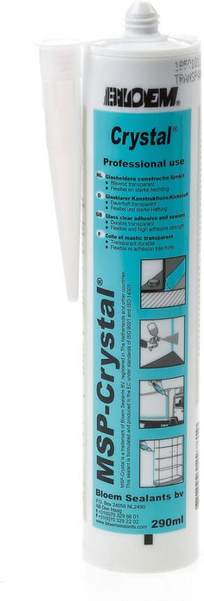 Bloem MSP allround transparant koker 290ml