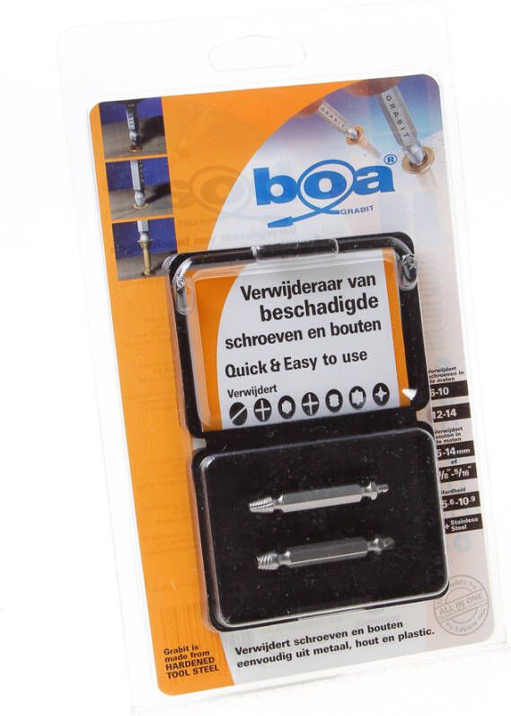 Boa grabit Schroef bout verwijderaar grabit