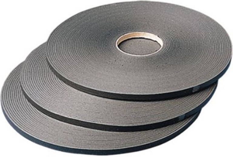Bohle Glasband eenzijdig zelfklevend zwart 9x3mm glasband (250mtr)