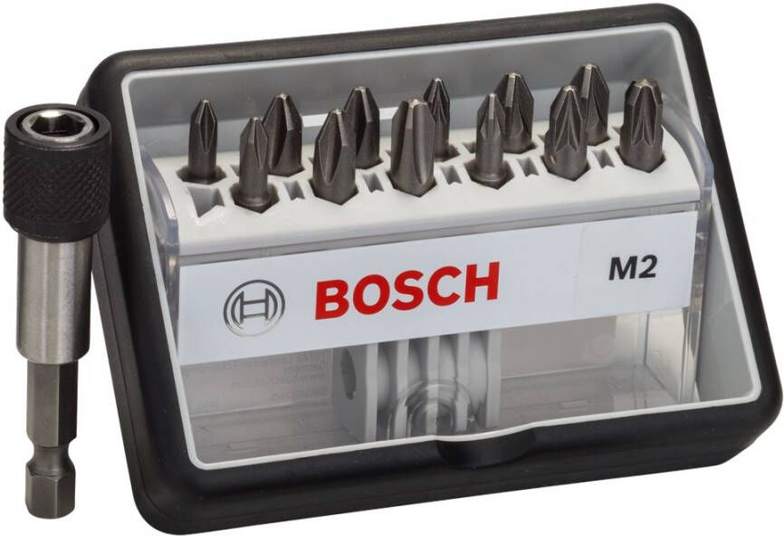 Bosch Accessoires Bitset | Extra Hard M2 | Robustline | 13-delig | 2607002564