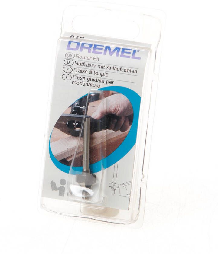 Dremel accessoires Kwartrondfrees met leipen HSS 2 4 mm | 2615061232