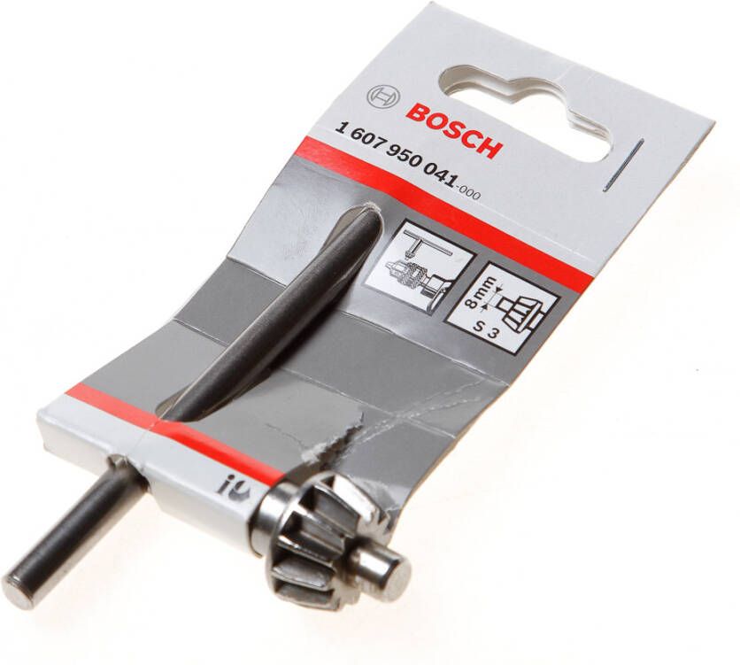 Bosch Accessoires Reservesleutels voor tandkransboorhouders S3 A 110 mm 50 mm 4 mm 8 mm 1st 1607950041