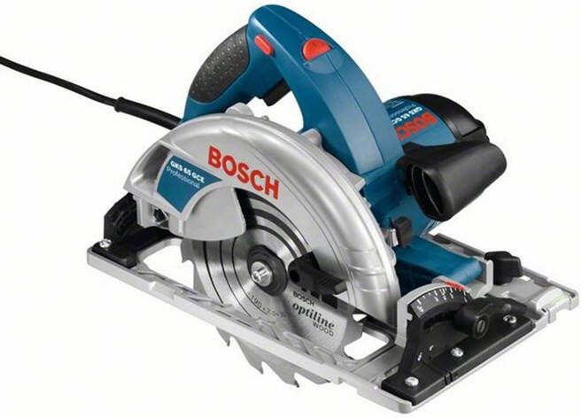 Bosch Blauw GKS 65 GCE cirkelzaag | 65 mm 1600 Watt 0601668900