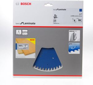 Bosch Accessoires Cirkelzaagblad Best for Laminate 216x30x60T | 2608642133